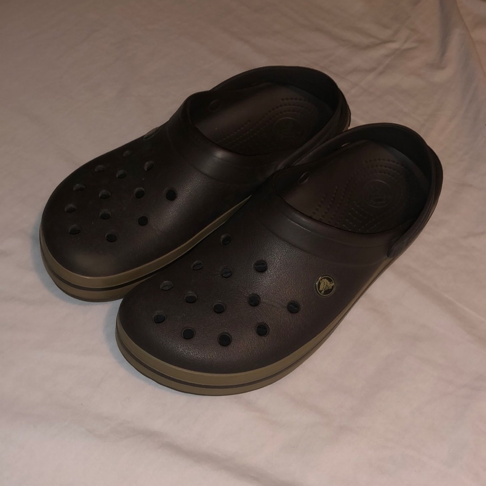 Brown Crocs